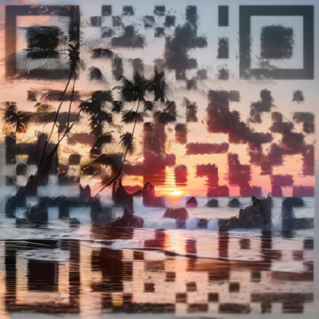 AI Generated QR Code for rareconnections 001