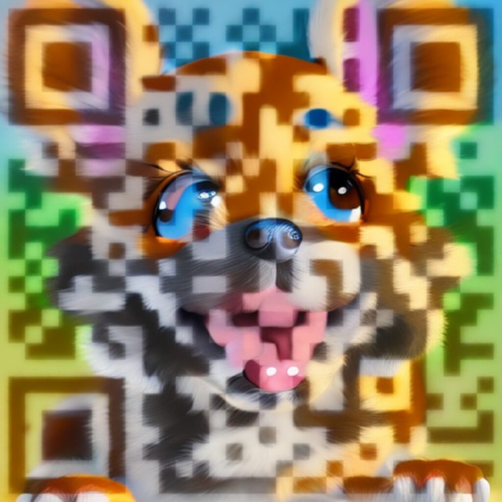 AI Generated QR Code for rareconnections 003
