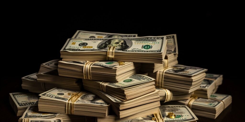 American Money Midjourney Image