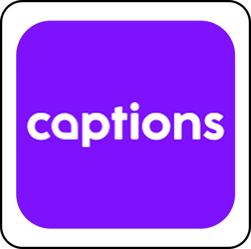 CaptionsAI logo block