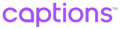 Captions logo