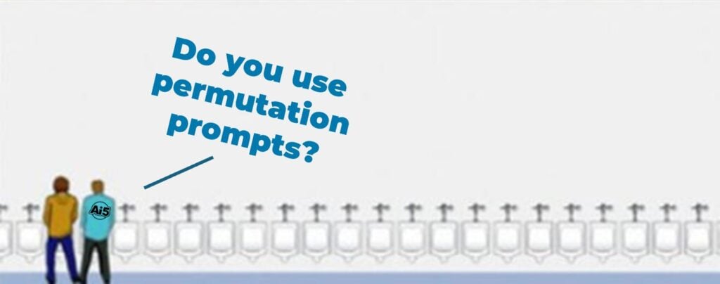 Do you use permutation prompts?