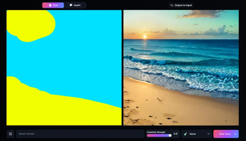 Drawing a Beach Scene with Realtime Canvas - Step 2