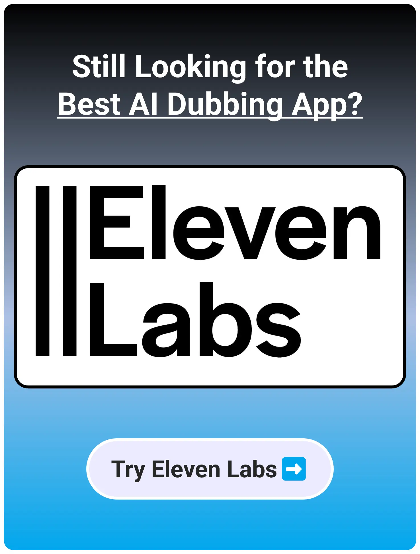 Eleven Labs Exit Intent Popup