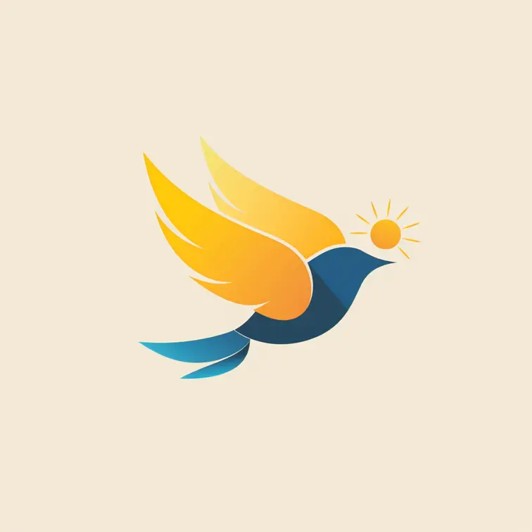 Flat Vector Logo 3