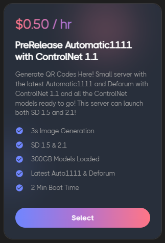 Run Diffusion GUI - Pre-Configured Session